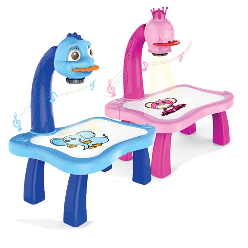 ET 807 Kids Drawing Table Blue